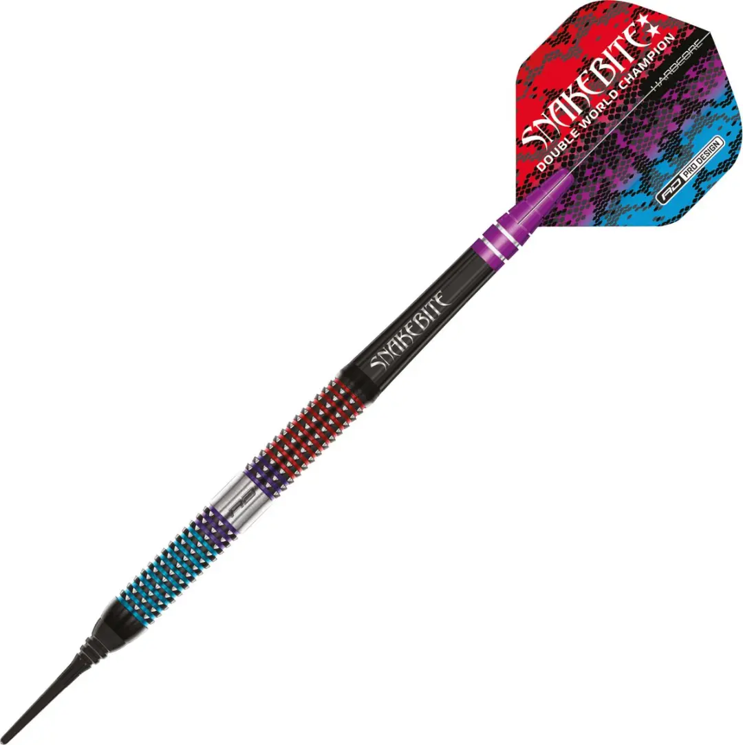 Red Dragon Peter Wright Spirit 90% Soft Tip Darts - 3 Stuks