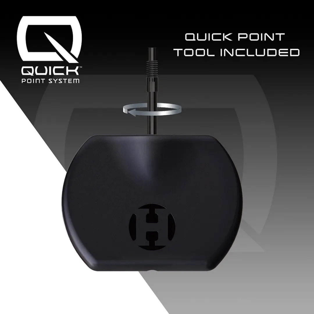 Harrows Supergrip QP Tapered 23gr - 3 Stuks - Zilver/Zwart