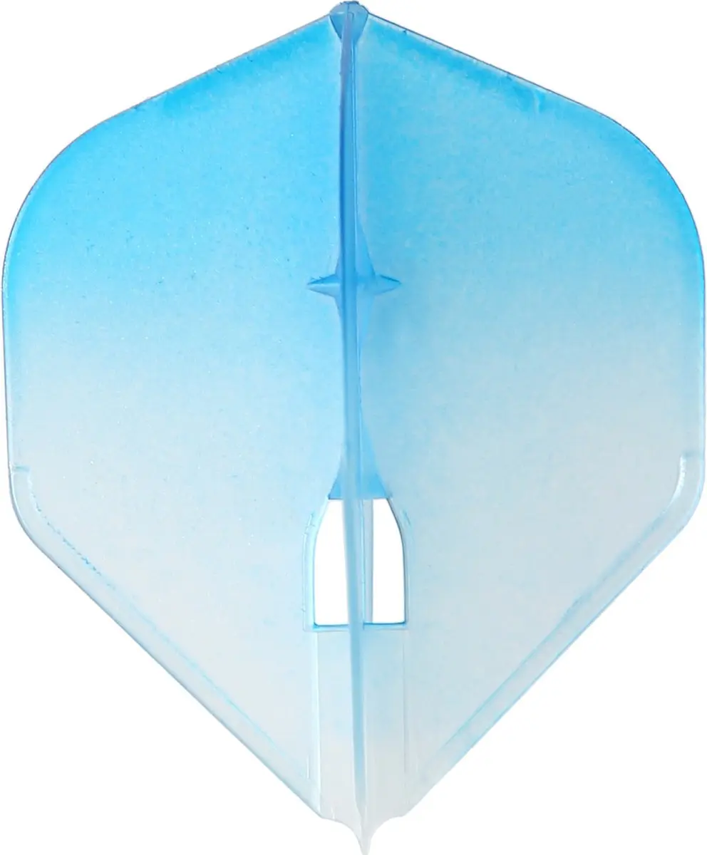 L-Style Champagne L1 Standard Dart Flights - Blauw - 3 Stuks