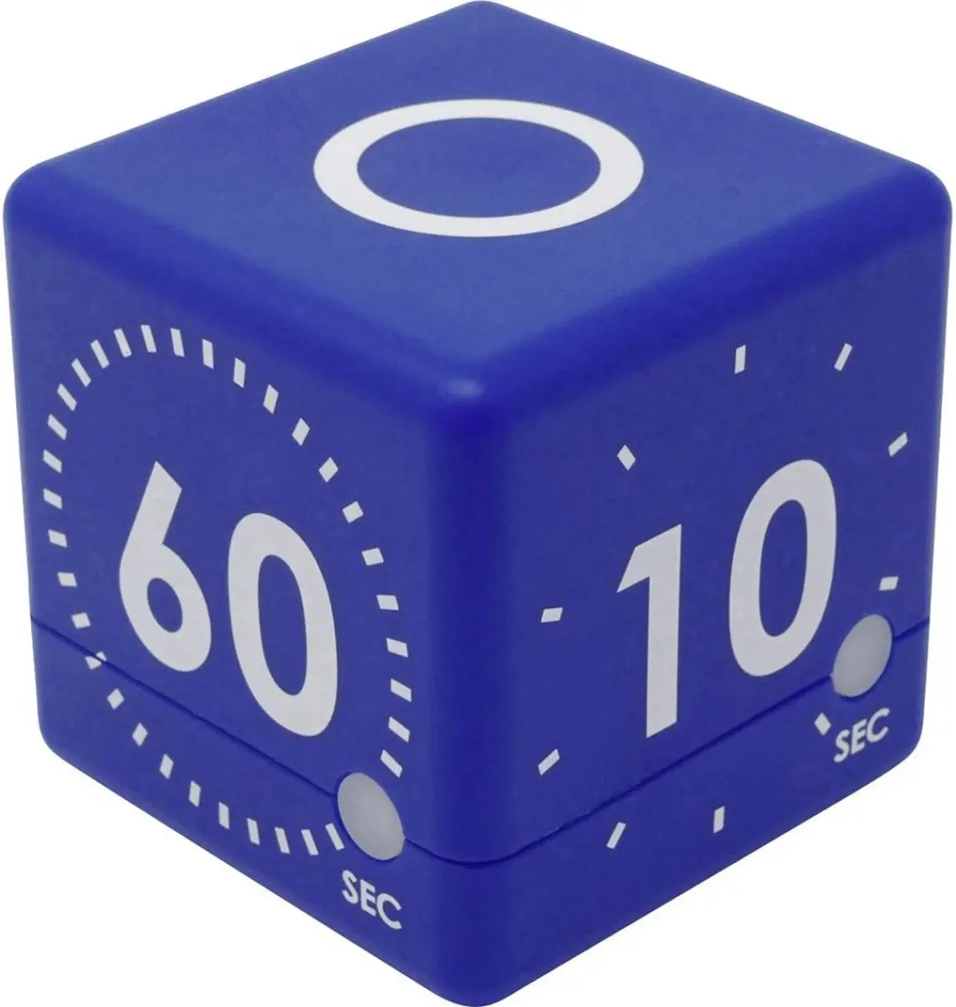 TFA Dostmann CUBE Digitaal Timer - Blauw