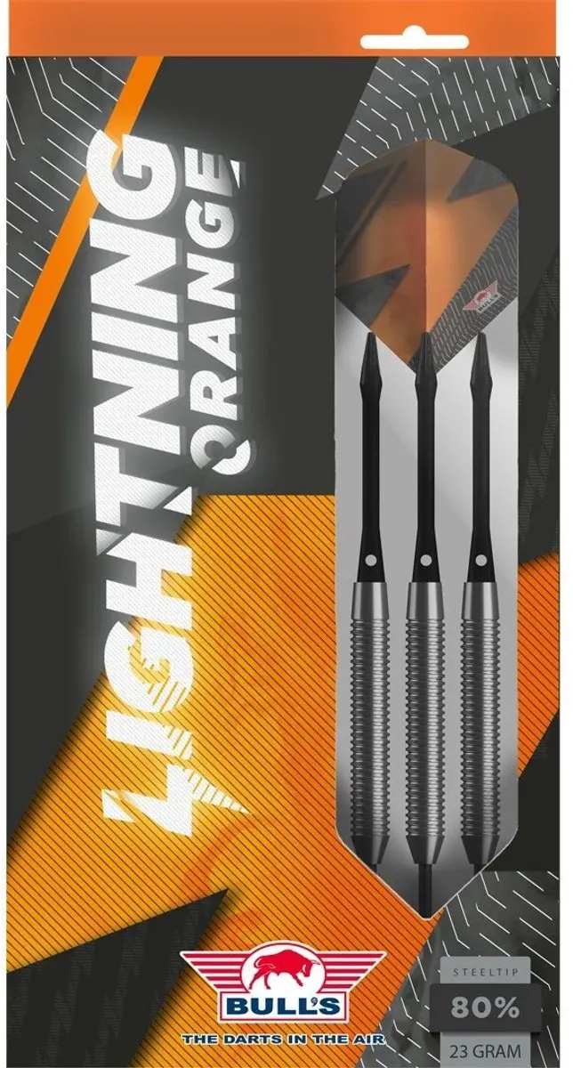 Bull's Lightning Dartpijlen 23g - 3 Stuks