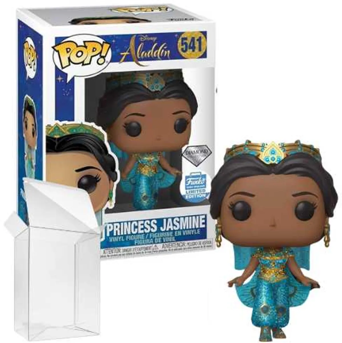 Funko Pop! Disney Princess Jasmine #541 - Blauw