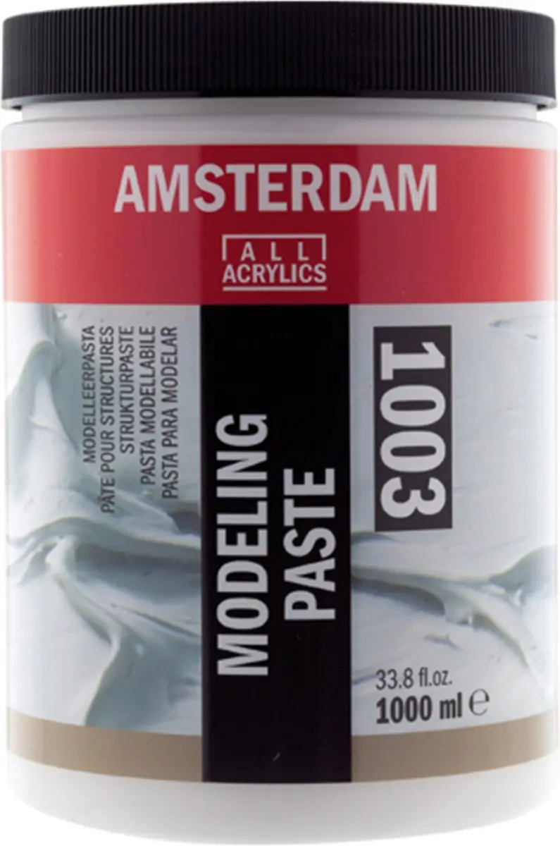 Amsterdam Modelleerpasta Wit 1000ml