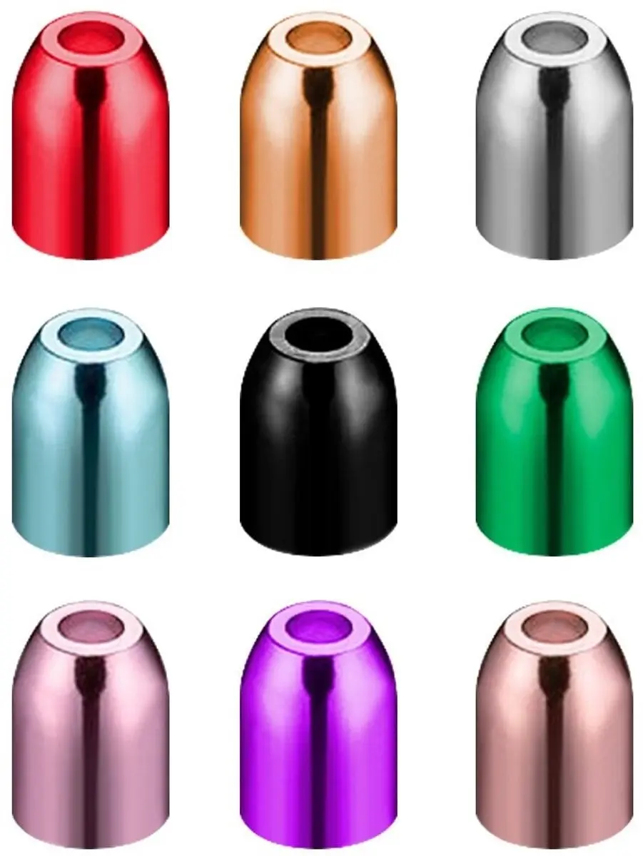 L-style Champagne Rings Metaal - Rood - 3 Stuks