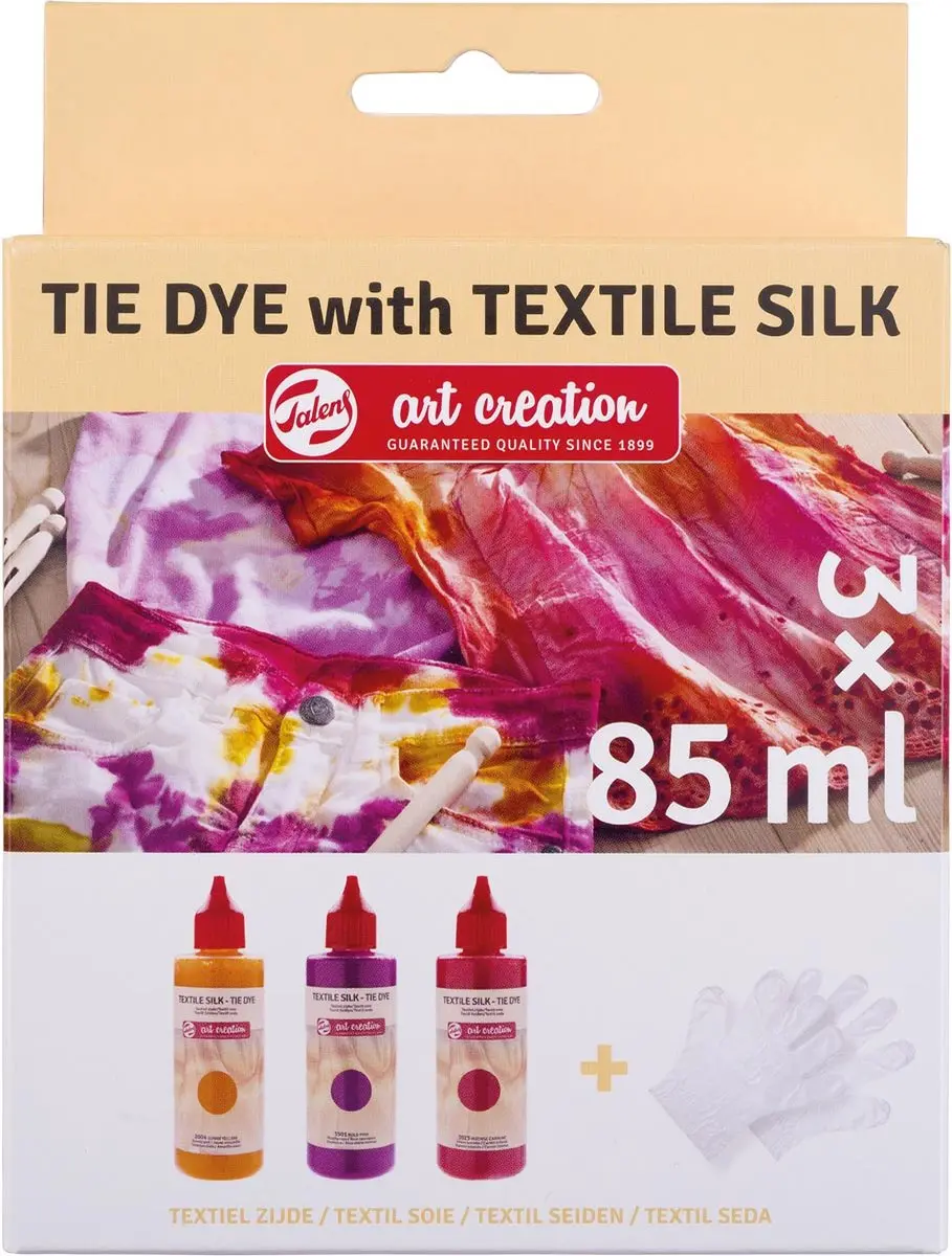 Talens Art Creation Tie-Dye Set 3x85ml - Roze