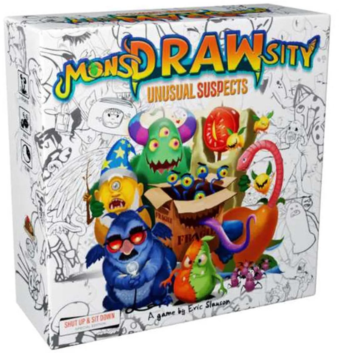 Asmodee MonsDRAWsity Bordspel