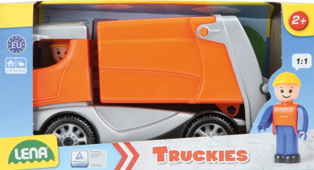 Lena Vuilniswagen Truckies 22cm Multicolor