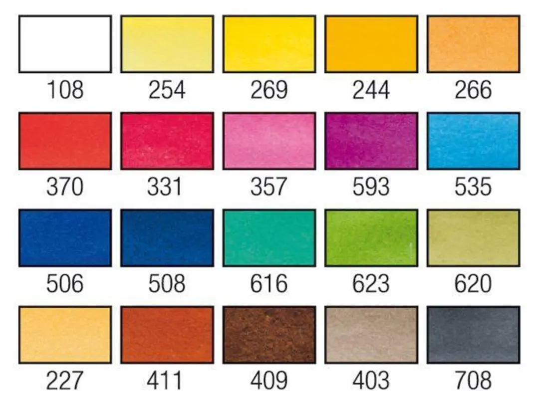 Van Gogh Aquarel 20 Tubes 10ml - Assorti