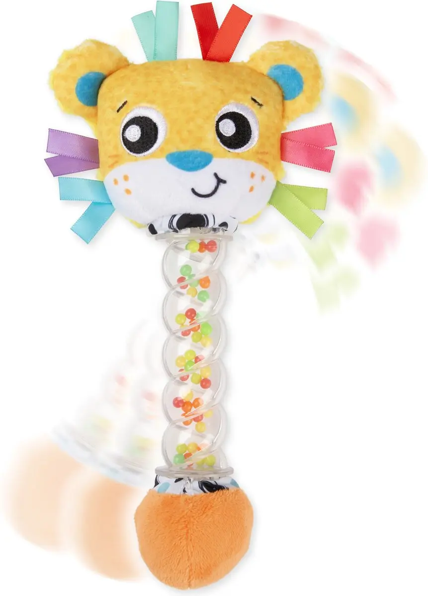 Playgro Safari Shaker Rain Rattle Stick - Oranje