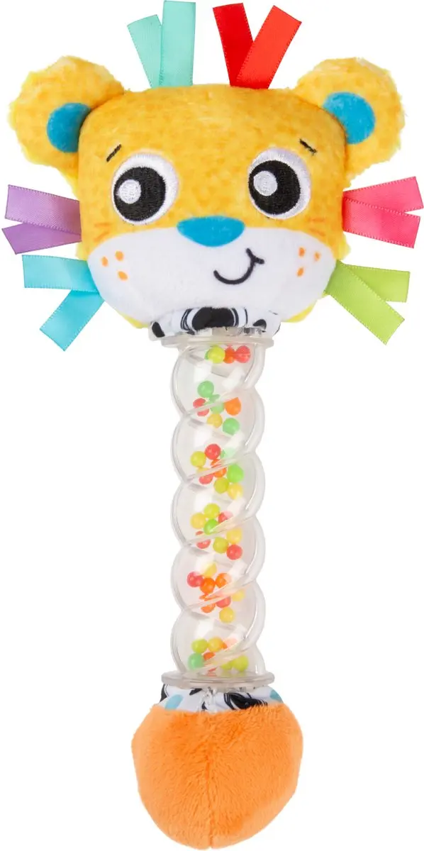 Playgro Safari Shaker Rain Rattle Stick - Oranje