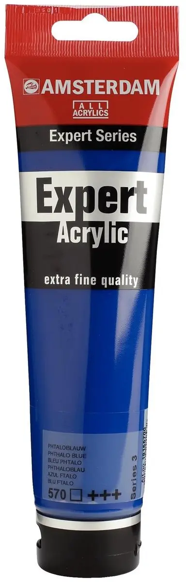Amsterdam Expert Acrylverf Phtaloblauw 150ml