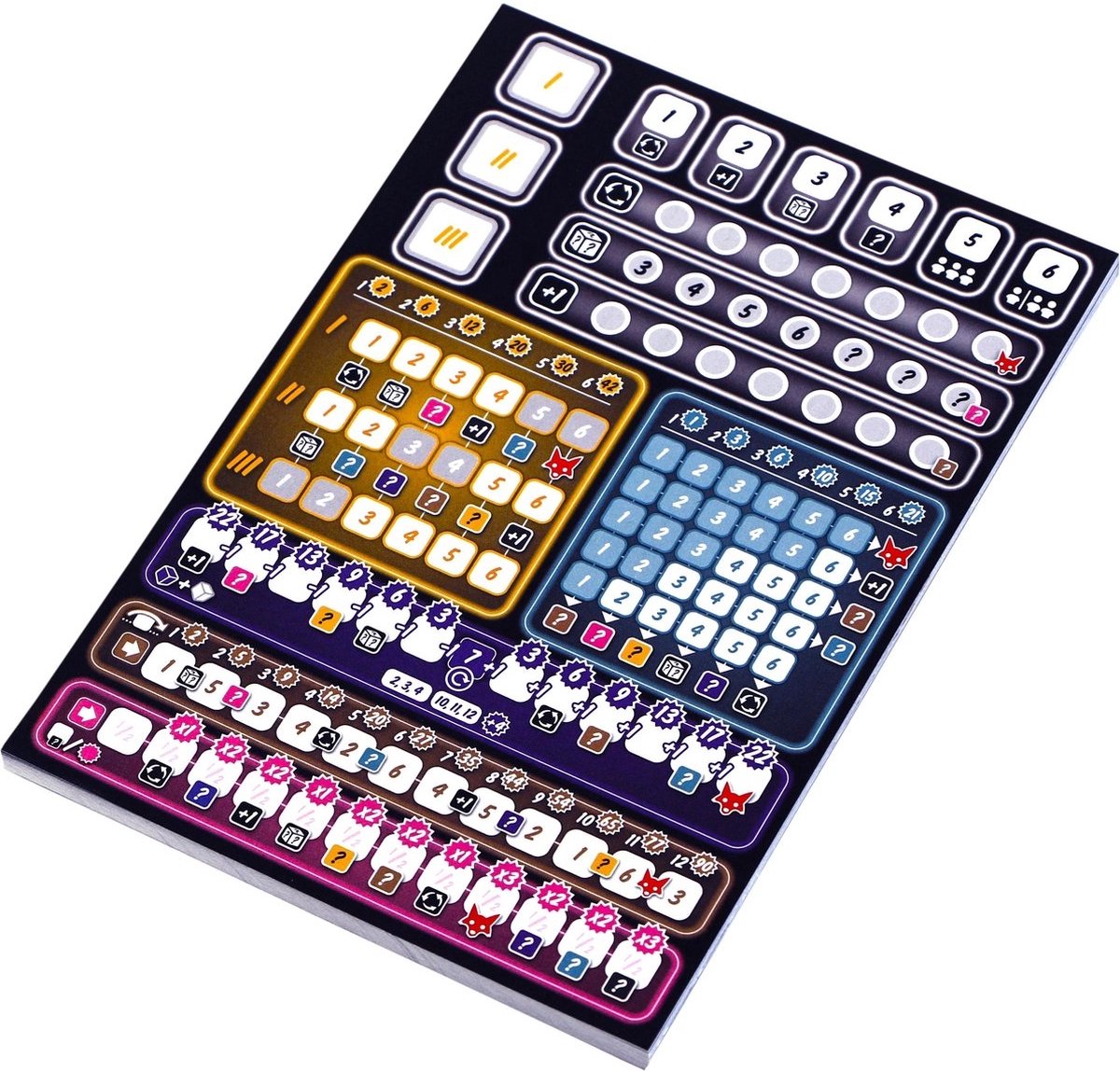 999 Games - Scoreblokken - Clever tot de 3e macht - twee stuks - Dobbelspel