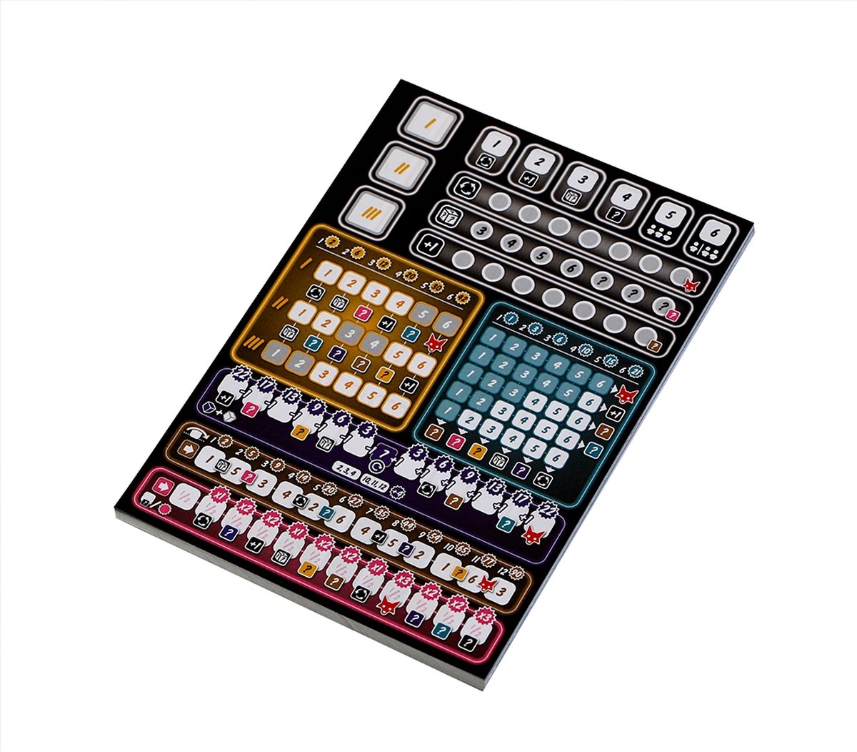 999 Games - Scoreblokken - Clever tot de 3e macht - twee stuks - Dobbelspel