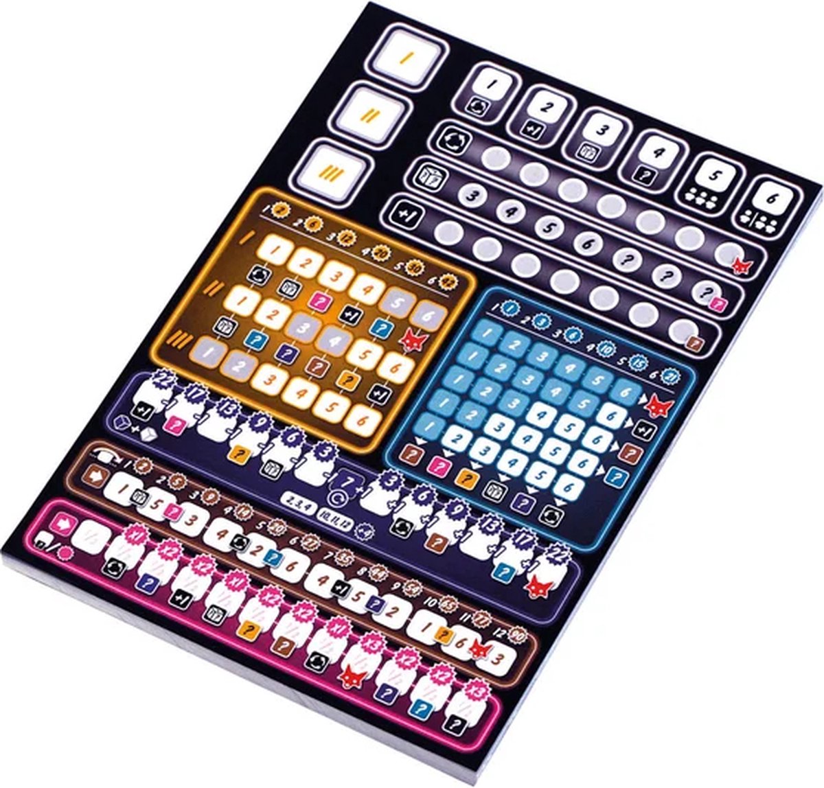 999 Games - Scoreblokken - Clever tot de 3e macht - twee stuks - Dobbelspel