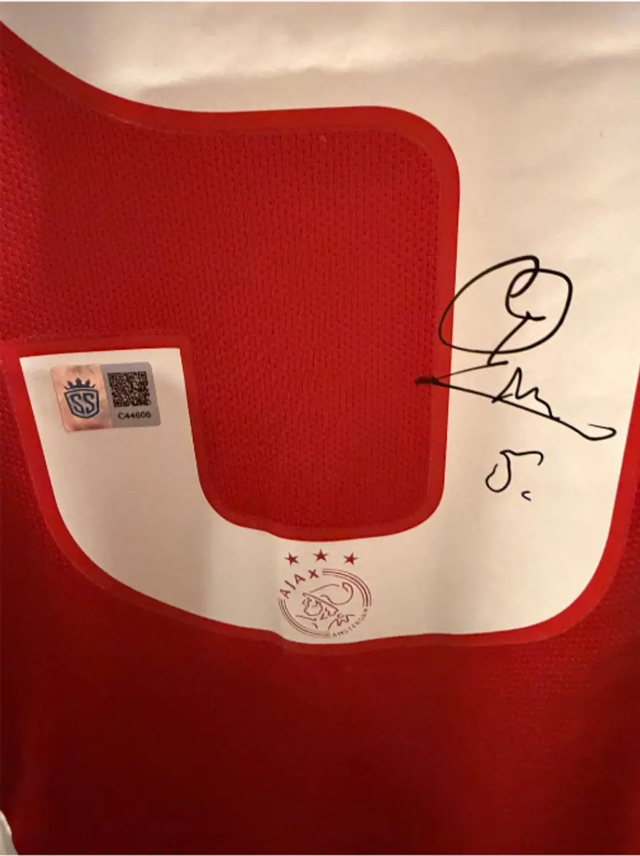 Ajax Owen Wijndal Thuisshirt 24/25 - Gesigneerd
