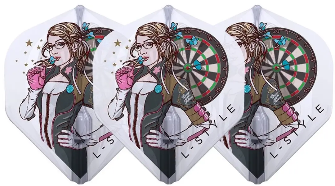 L-Style Champagne Flight EZ L1 Standard F11010 Dart Flights