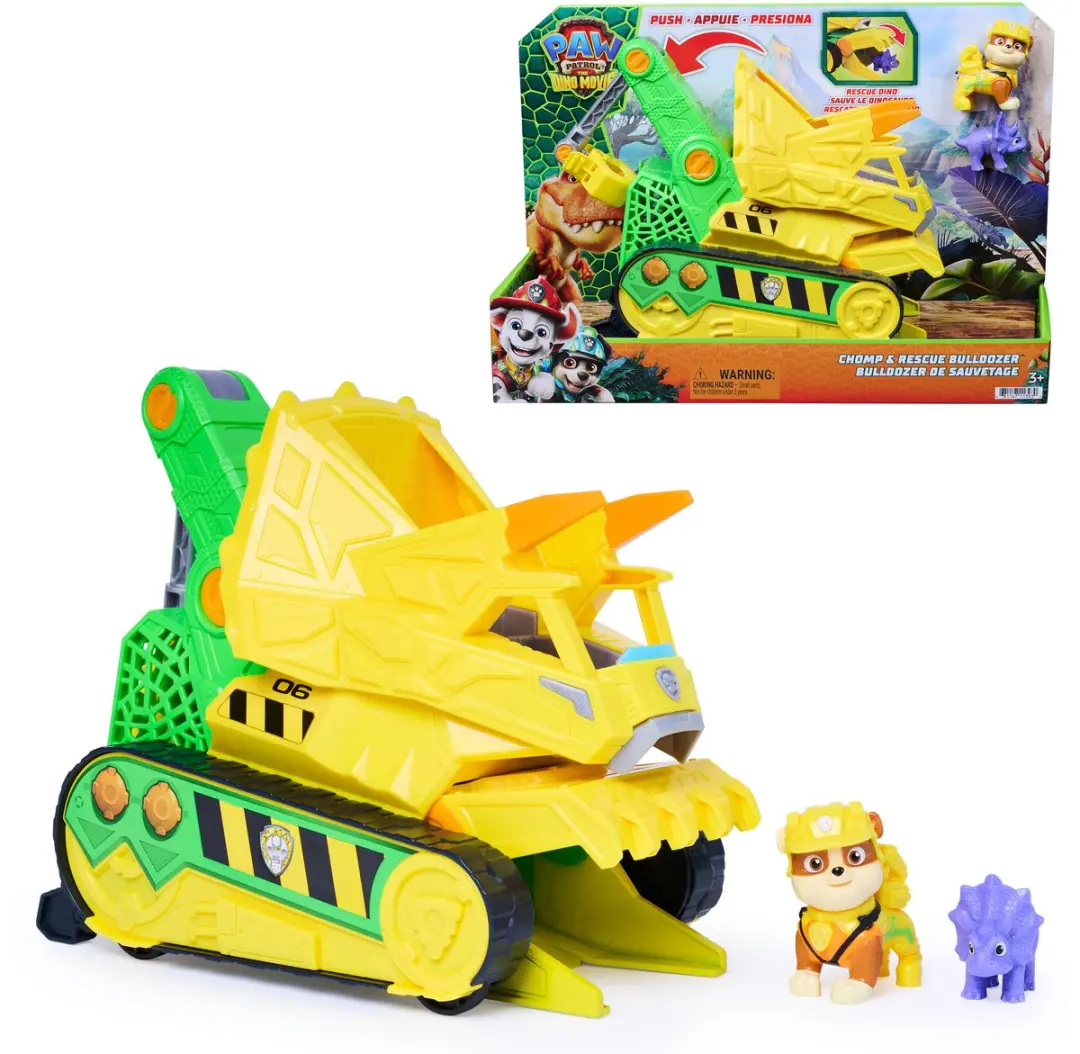 PAW Patrol Chomp & Rescue Bulldozer 6075978