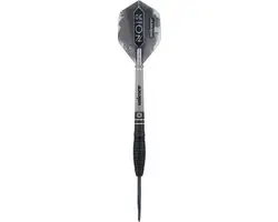 Unicorn Noir Shape 1 Dartpijlen 3 Stuks - Zilver/Zwart