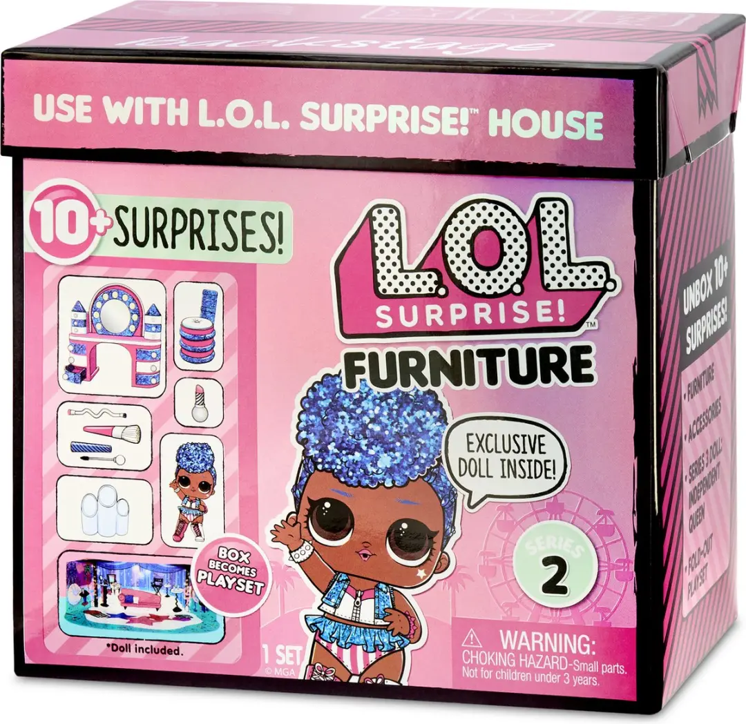 LOL Surprise! Backstage Independent Queen Minipop Meubel - Serie 2