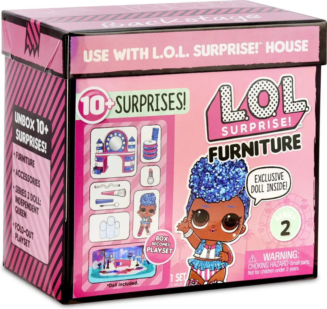 LOL Surprise! Backstage Independent Queen Minipop Meubel - Serie 2 - afbeelding 6 van 6
