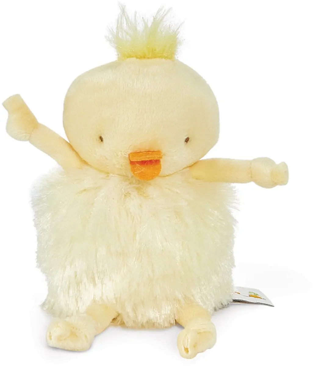 Bunnies By The Bay Roly Poly Peep Knuffel Kuiken Geel