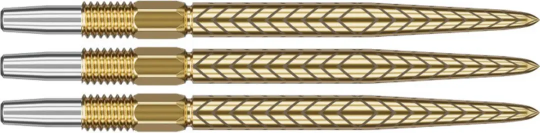 Target Swiss Points RVE Goud 40mm - 3 Stuks