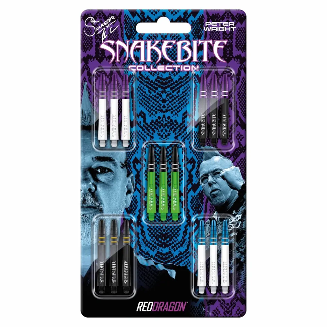 Red Dragon Snakebite Nitro Ionic Shafts X0801 - 3 Stuks - Multi