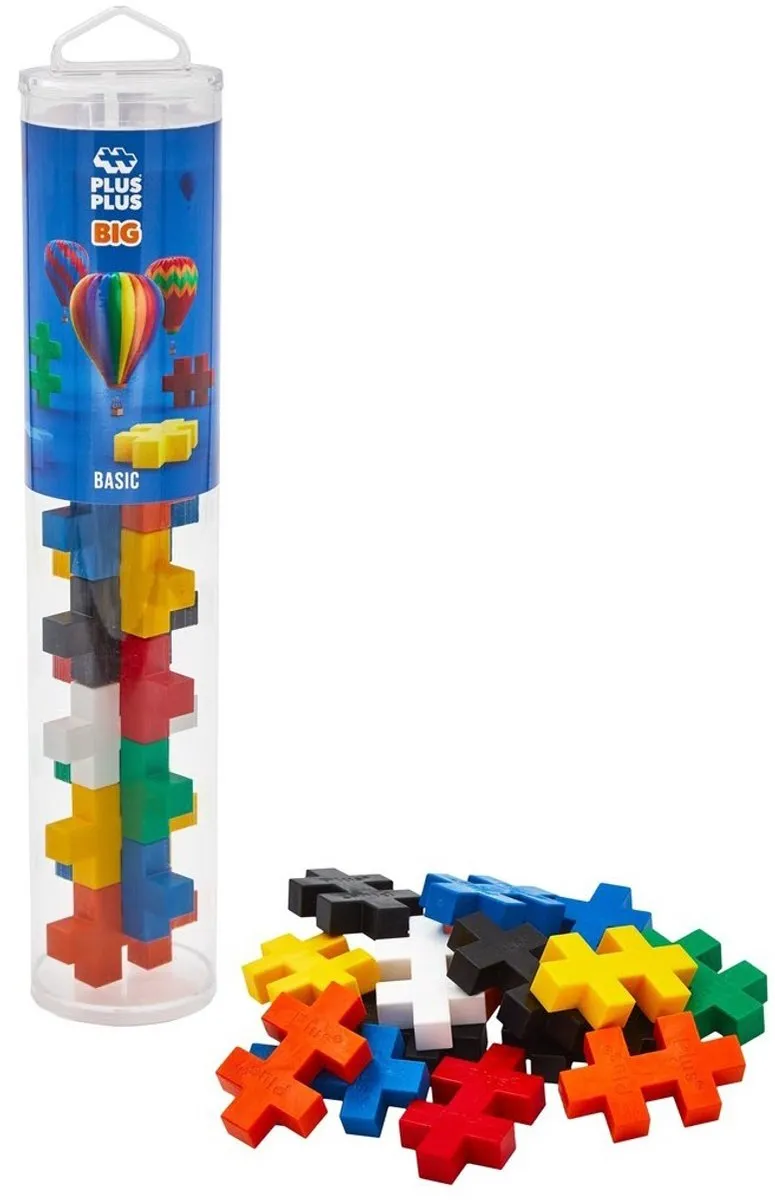 Plus-Plus BIG Tube Bouwset 15-delig