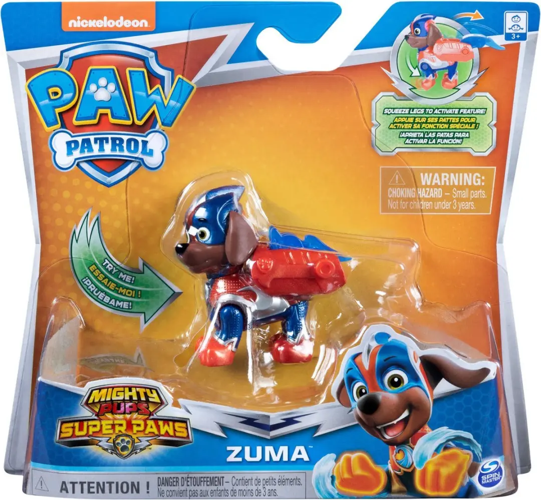 Spin Master PAW Patrol Mighty Pups Super PAWs Zuma