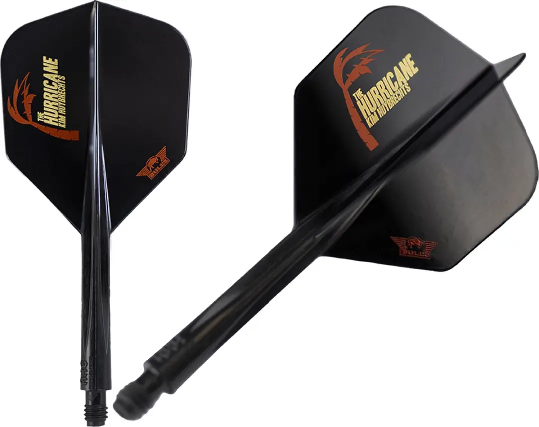 Condor Axe Kim Huybrechts The Hurricane Std.6 Black Dart Flights - 3 Stuks