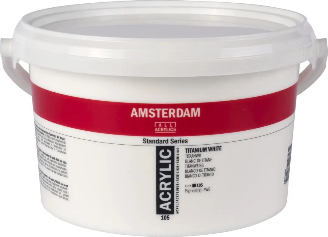 Royal Talens Amsterdam Standard Acrylverf Titaanwit 105