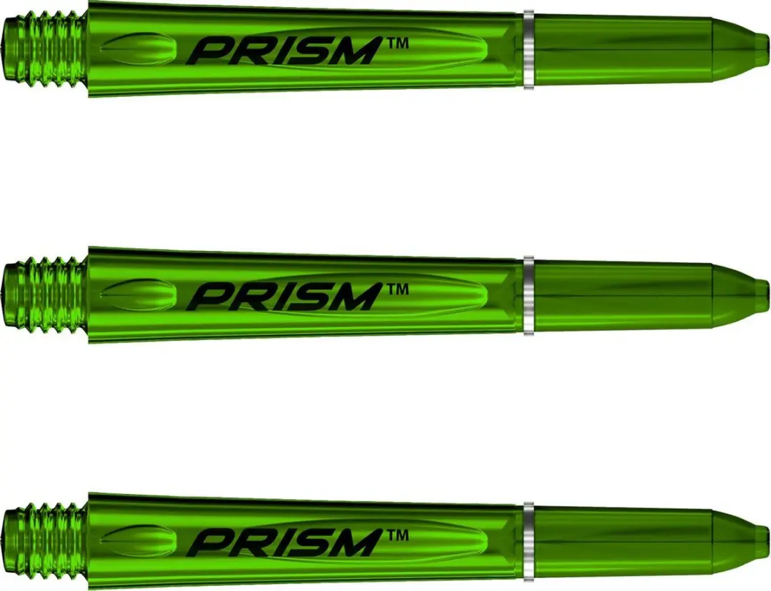 Winmau Prism Shaft Groen - 3 Stuks