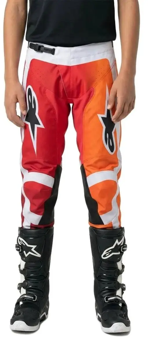Alpinestars Fluid Portl Off-road Broek - 6 Jaar - Rood/Oranje