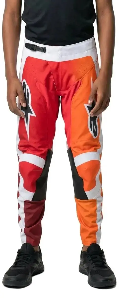 Alpinestars Fluid Portl Off-road Broek - 6 Jaar - Rood/Oranje