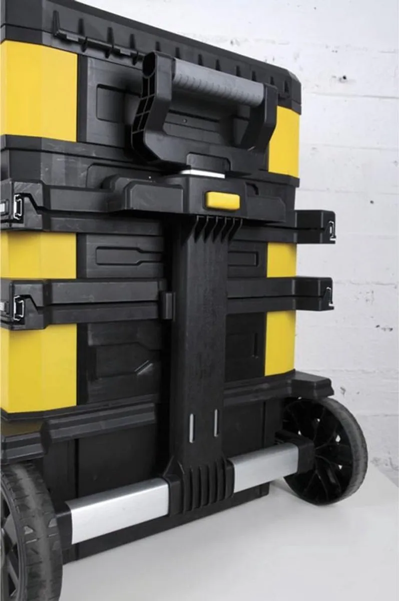 Stanley Gereedschapswagen MP 1-95-621 - 4-delig - Geel/Zwart