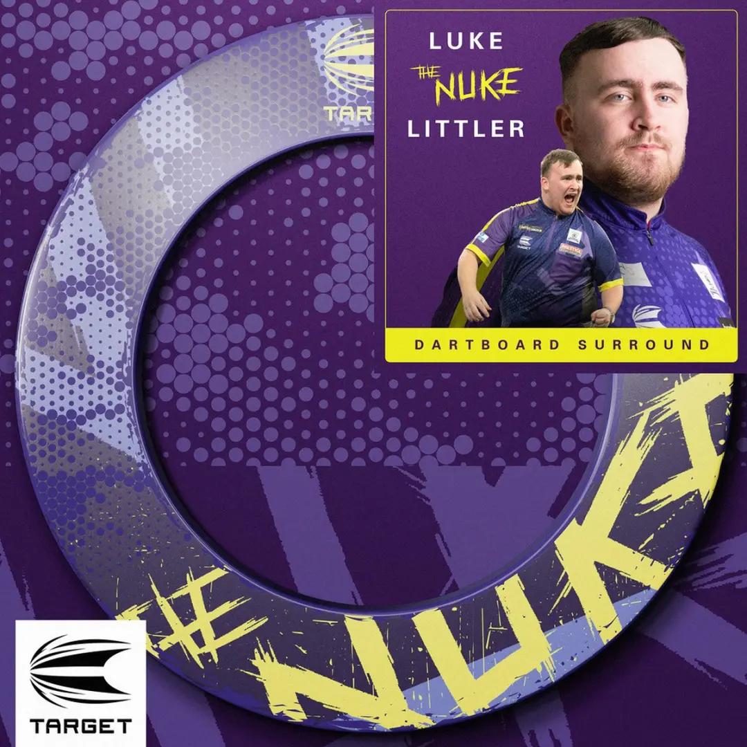 Target Luke The Nuke Littler Dart Surround - Paars