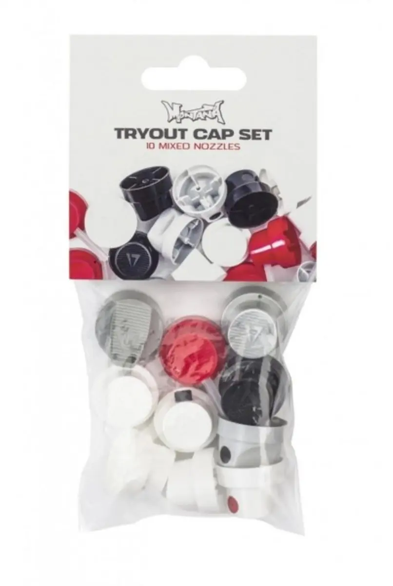 Montana Tryout Cap Set Spuitkopset