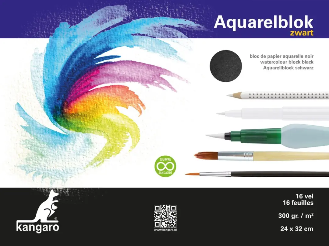 Kangaro Aquarelpapier 300g 16 Vel