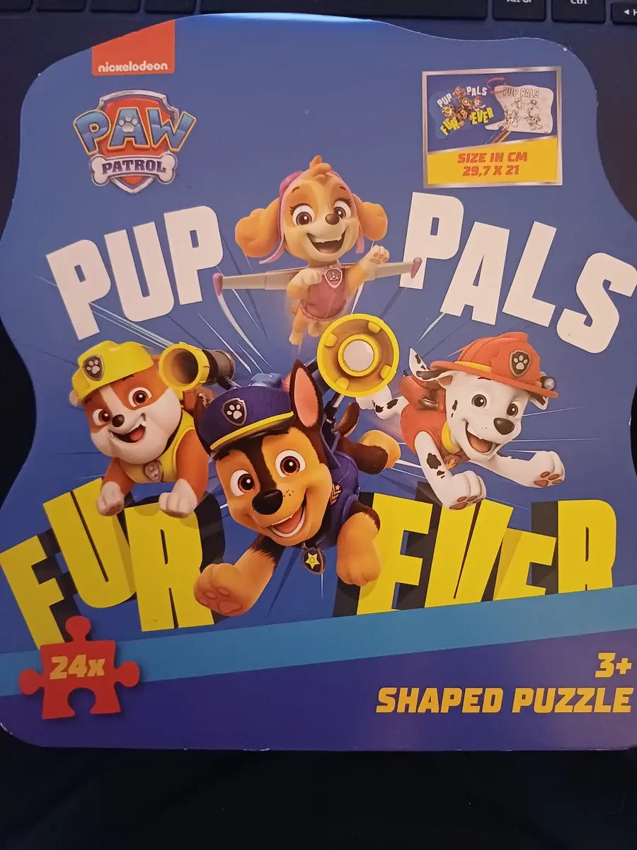 PAW Patrol Kleurpuzzel 24 Stuks