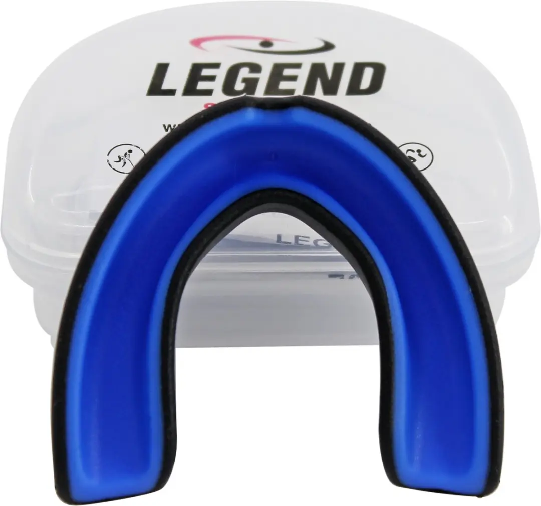 Legend Anti Shock Gebitsbeschermer - Triple Layer Gel - One Size - Zwart-Blauw