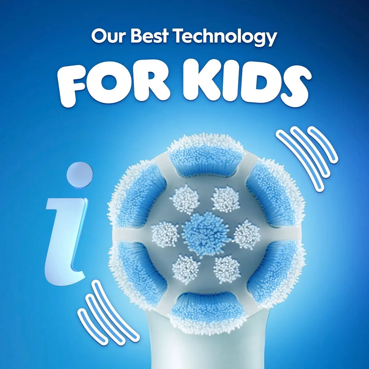 Oral-B iO Kids 6+ Disney Stitch Elektrische Tandenborstel - Blauw