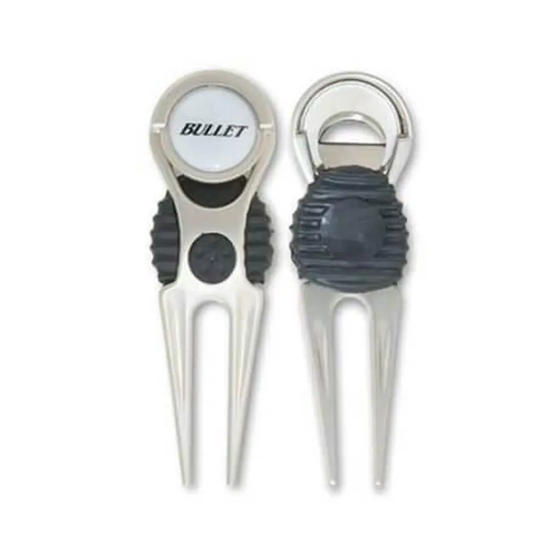 Bullet Pitchfork met Marker - Golfaccessoires - Zilver