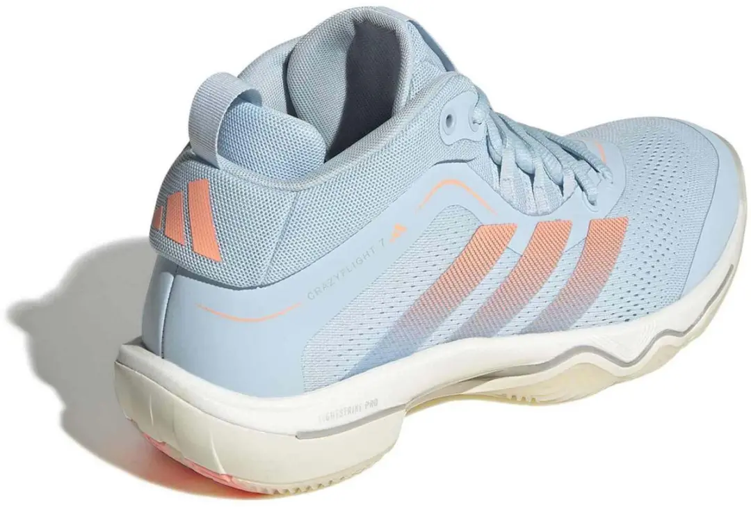 Adidas Crazyflight 7 Mid W Volleybalschoenen - Lichtblauw