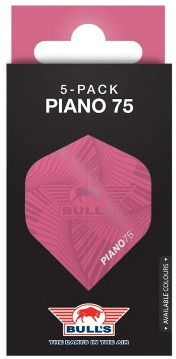 Bull's Flights Piano 75 nr.2 Roze