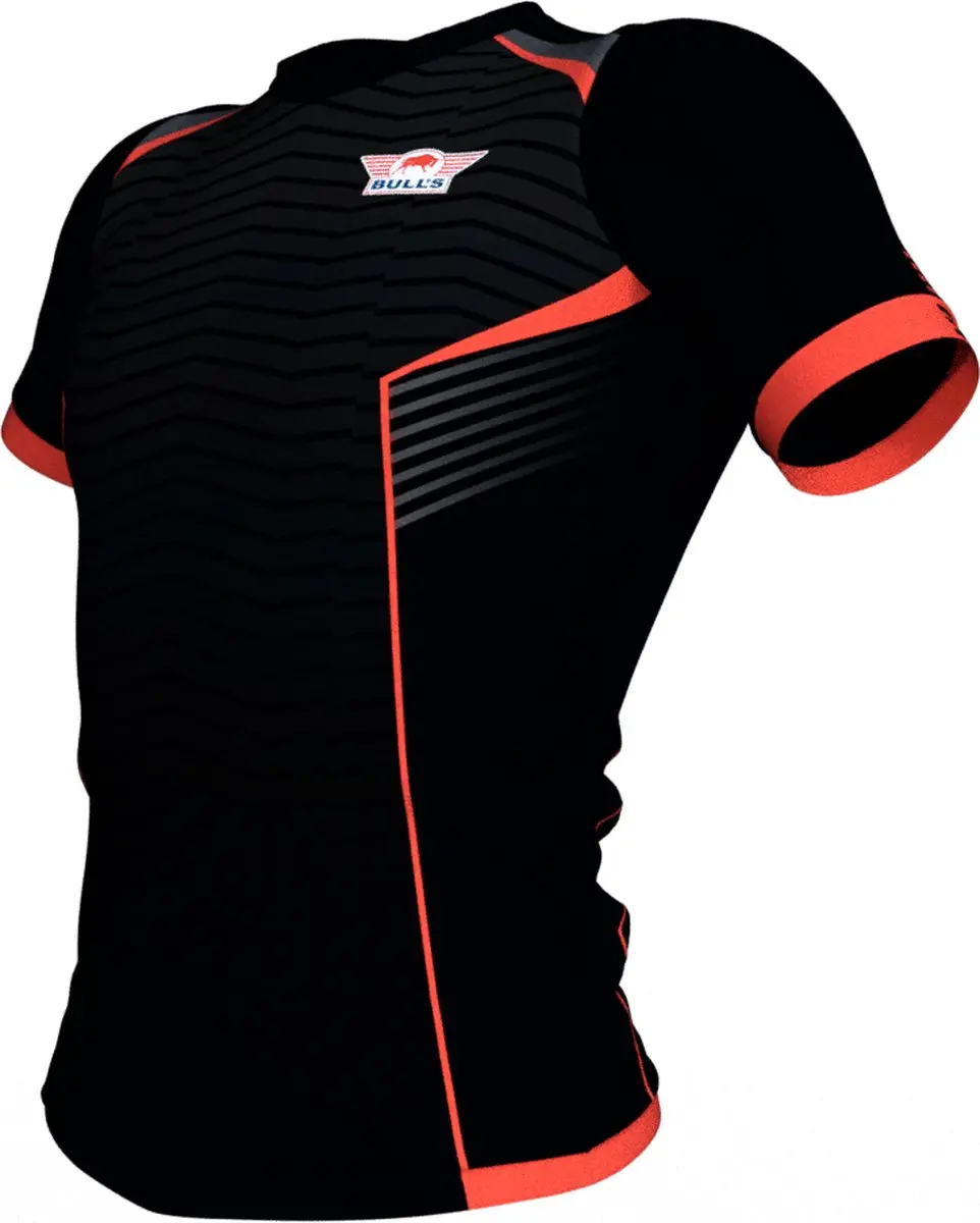 Bull's Basic Sportshirt Dart Zwart XXXL