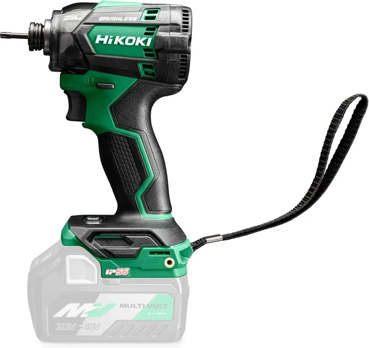 Hikoki WH18DCW2Z 18 Volt Accu slagschroevendraaier Brushless, 210Nm, IP56, Multi