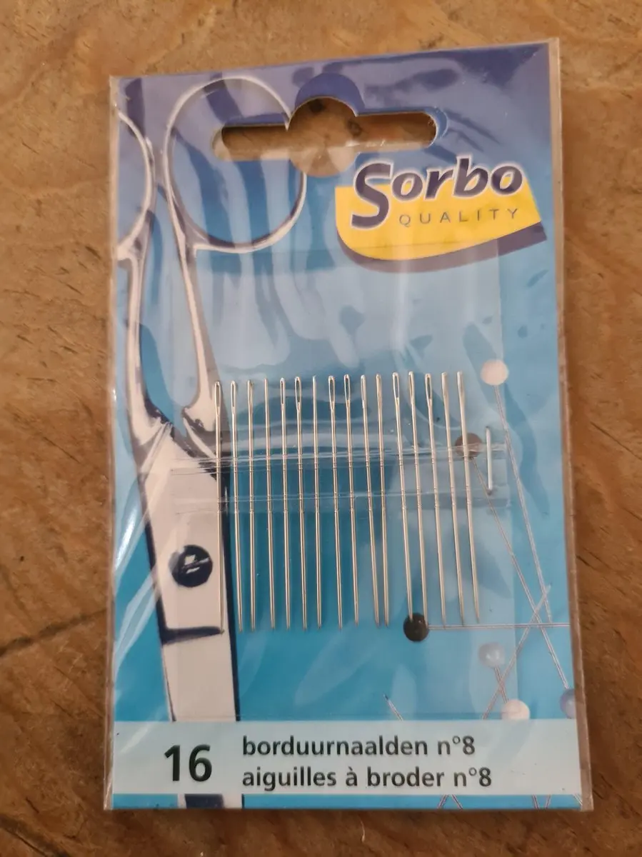 Sorbo Borduurnaalden Set 16 Stuks