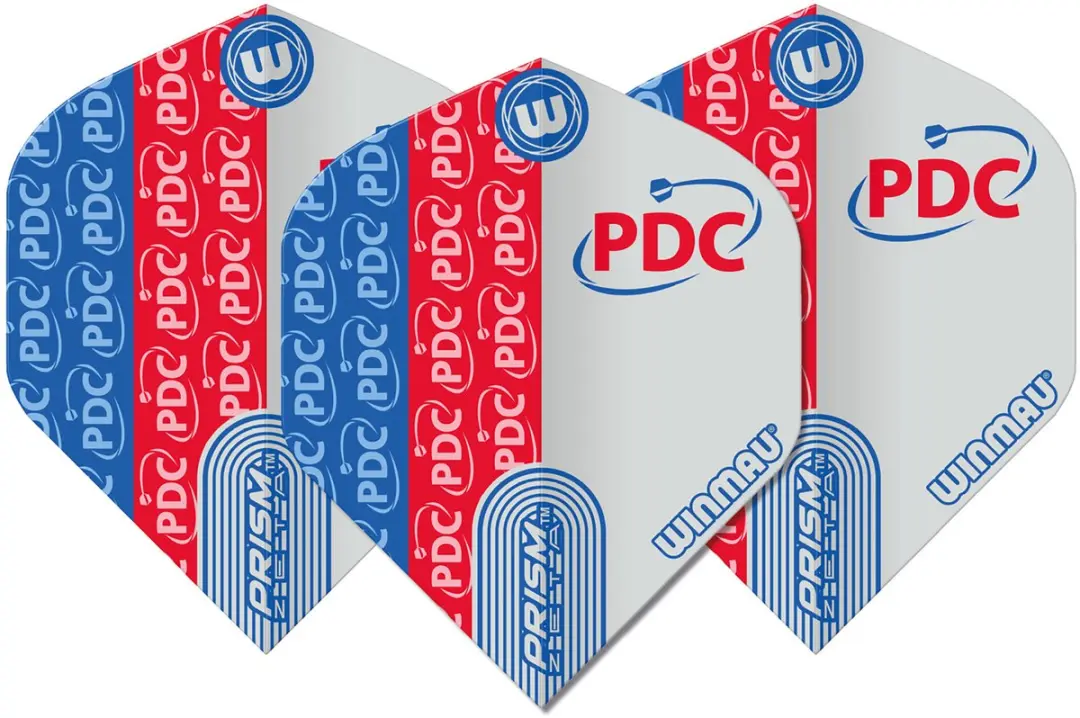 Winmau Prism Zeta PDC V3 Dart Flights - 3 Stuks - Wit