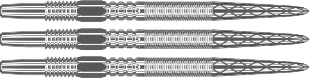 Target Swiss DX Points Zilver 26mm - 3 Stuks