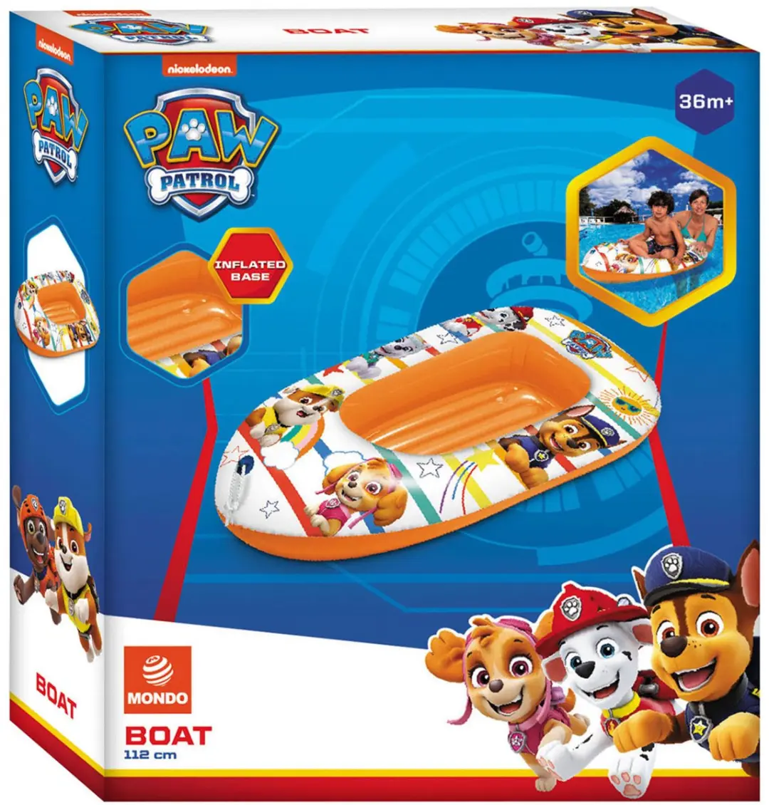 PAW Patrol Opblaasbare Boot 112cm - Meerkleurig